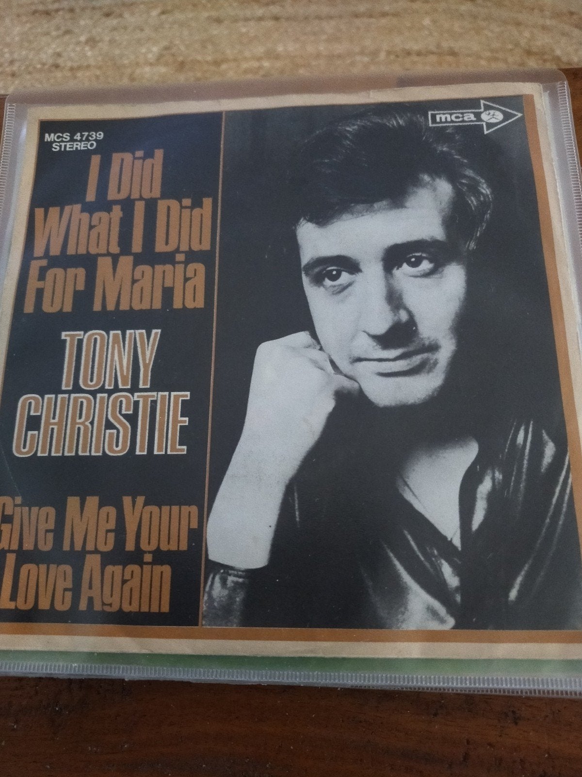 Tony Christie , i did what i did for Maria, Ophalen of Verzenden, Zo goed als nieuw, Pop
