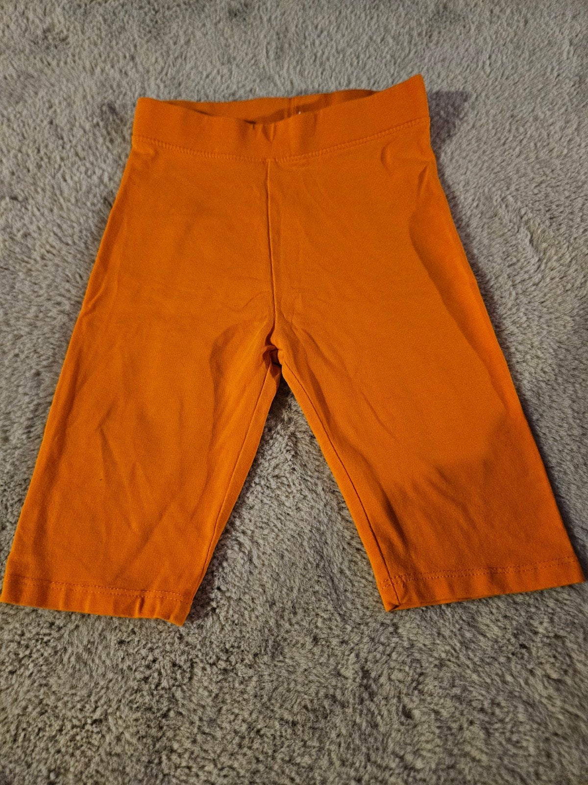 oranje korte legging van Zara, maat 128, Broek, Meisje, Ophalen of Verzenden, Zo goed als nieuw