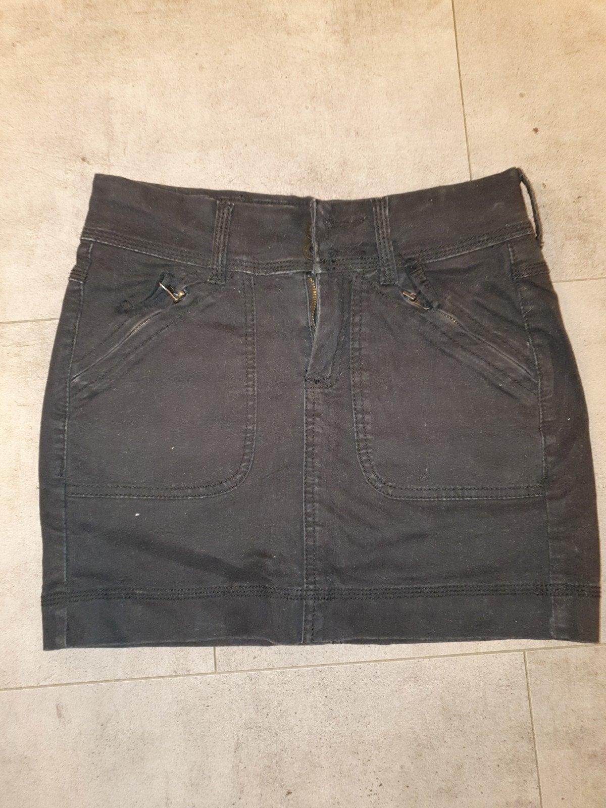 Zwart rokje maat 32, Zwart, Ophalen of Verzenden, Zo goed als nieuw, Maat 34 (XS) of kleiner