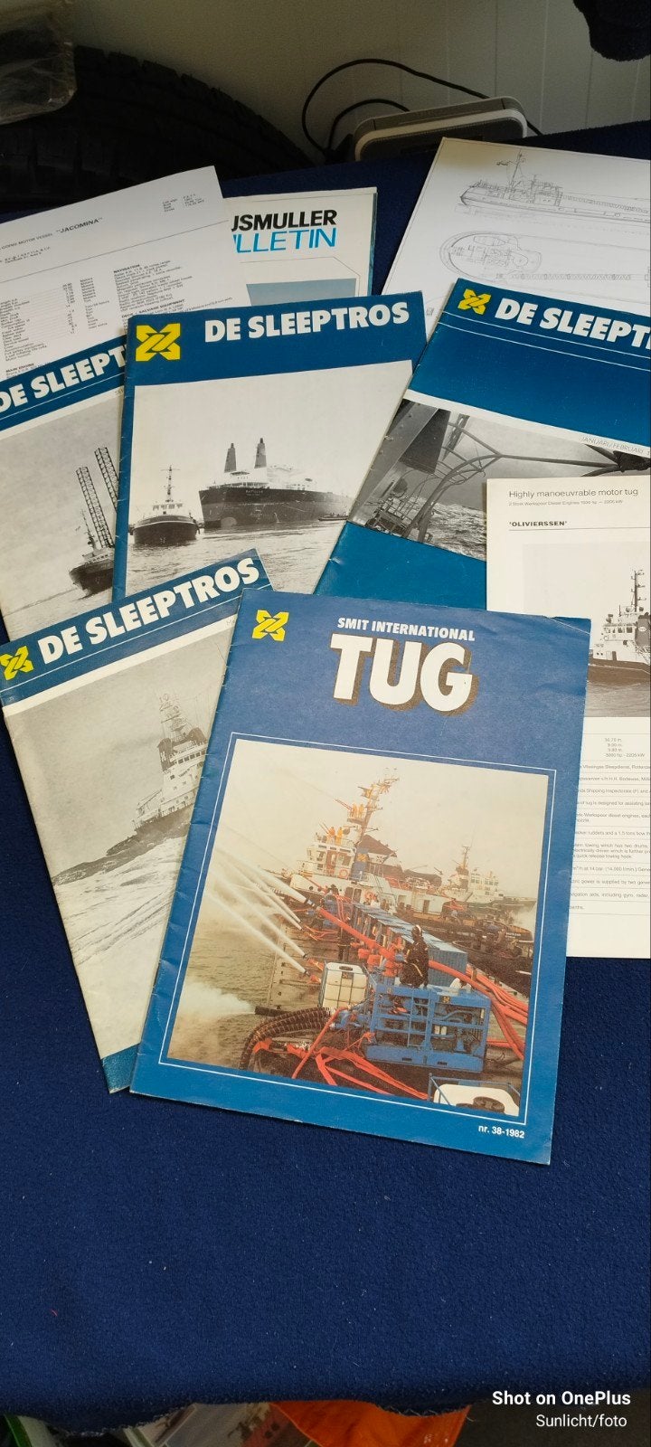 Collectie maritieme tijdschriften en documenten, Boeken, Ophalen of Verzenden, Gelezen, Overige typen