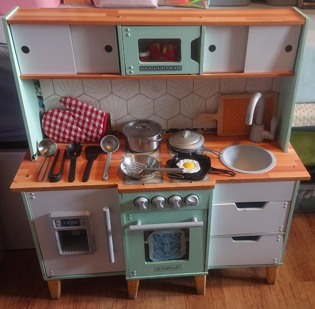KidKraft Houten Speelkeuken met Accessoires, Ophalen of Verzenden, Gebruikt, Jongen of Meisje