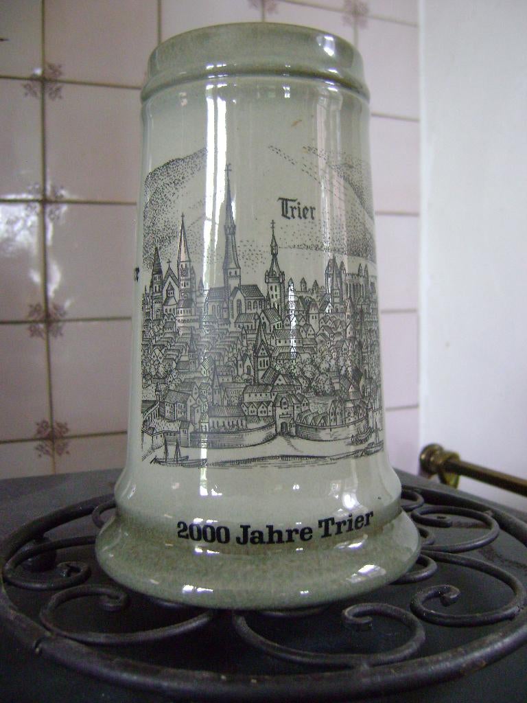 Duitse Bierpul - 2000 jaar Trier, Verzamelen, Ophalen of Verzenden, Zo goed als nieuw, Pul(len), Overige merken