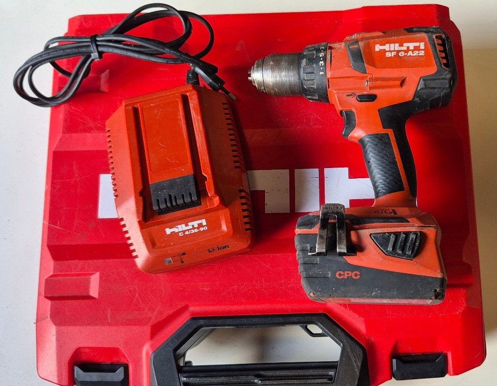 HILTI Sf6 a22 FULL SET, Ophalen of Verzenden, Gebruikt, Boor- en/of Breekhamer