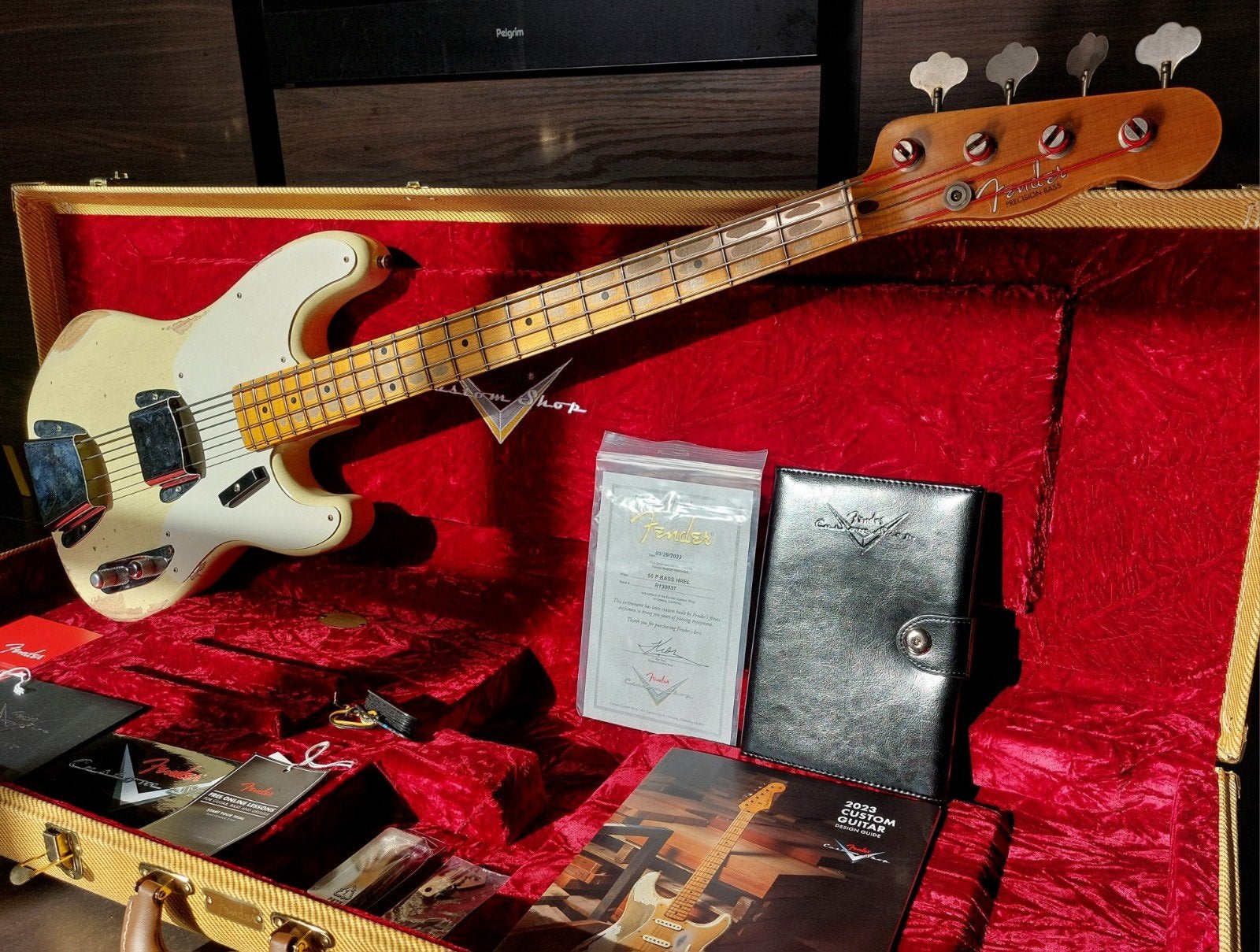 Fender Custom Shop CS '55 Precision Bass (ruil/inruil), Ophalen, Gebruikt, Elektrisch