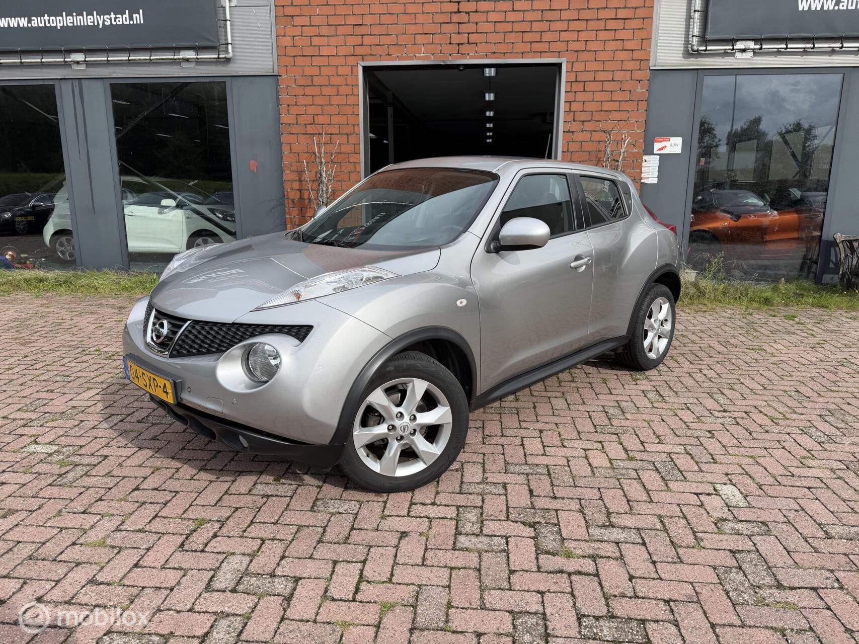 Nissan Juke 1.6 Acenta | Automaat | Dealer onderhouden, Auto's, Euro 5, Automatische klimaatregeling, 4 cilinders, Origineel Nederlands