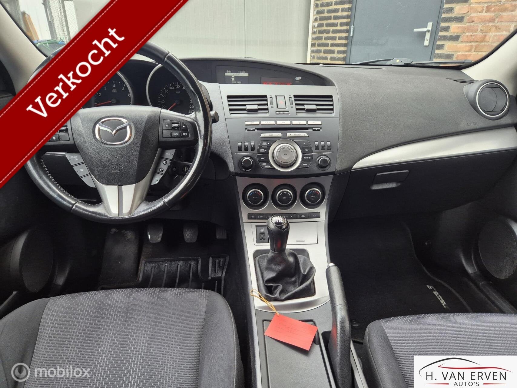 Mazda 3 2.0 DiSi GT-L XENON STOELVERWARMING PDC 17" CRUISE, Auto's, Voorwielaandrijving, Euro 5, 15 km/l, 4 cilinders