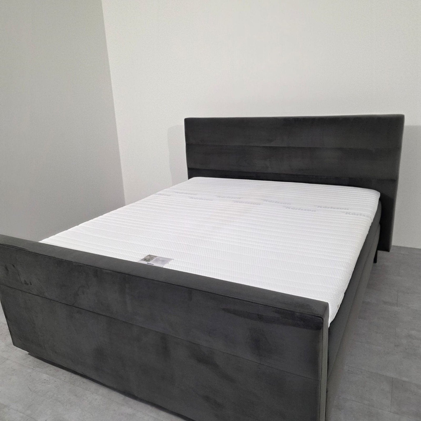 Karlsson Boxspring 180x210 + Topper, ., 210 cm, Tweepersoons, Ophalen of Verzenden