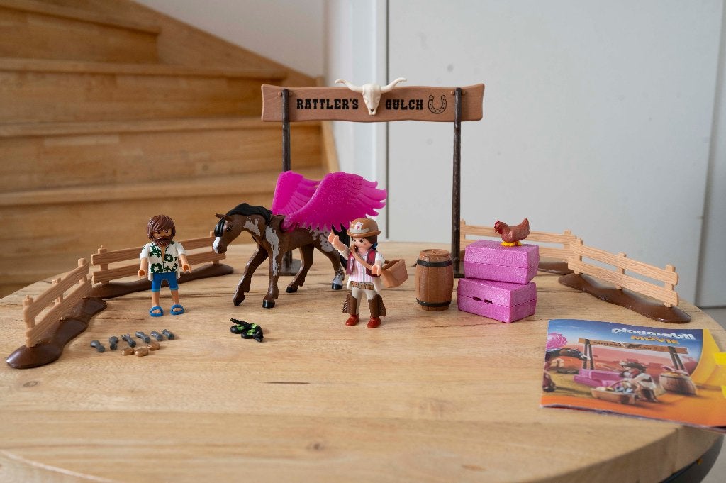 Playmobil The Movie 70074 Ranch set, Kinderen en Baby's, Complete set, Overige typen, Ophalen of Verzenden, Zo goed als nieuw