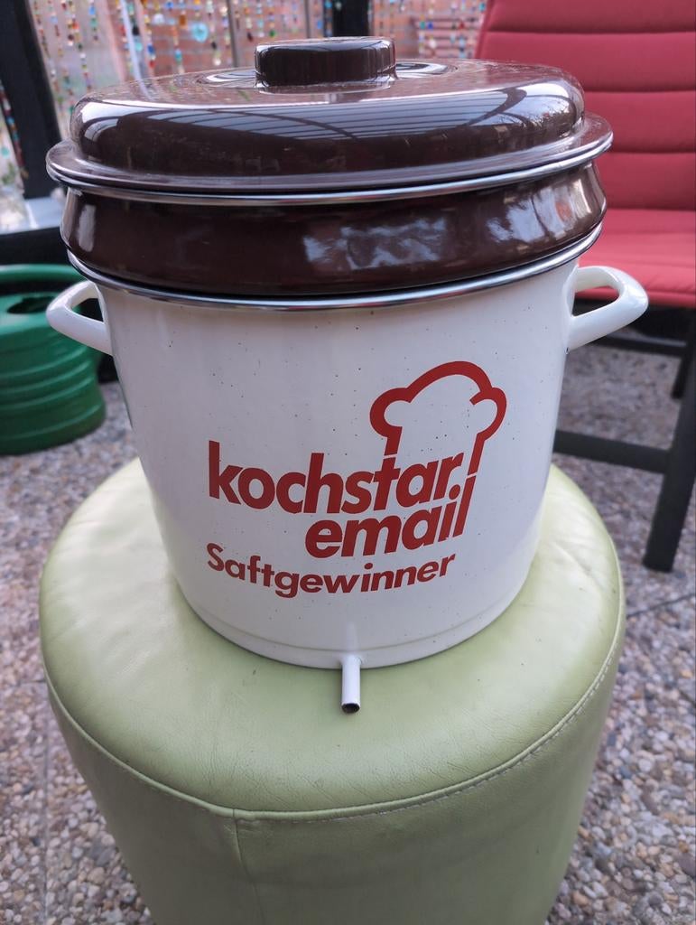 Sappan Kochstar email, Huis en Inrichting, Ophalen of Verzenden, Gebruikt, Overige materialen