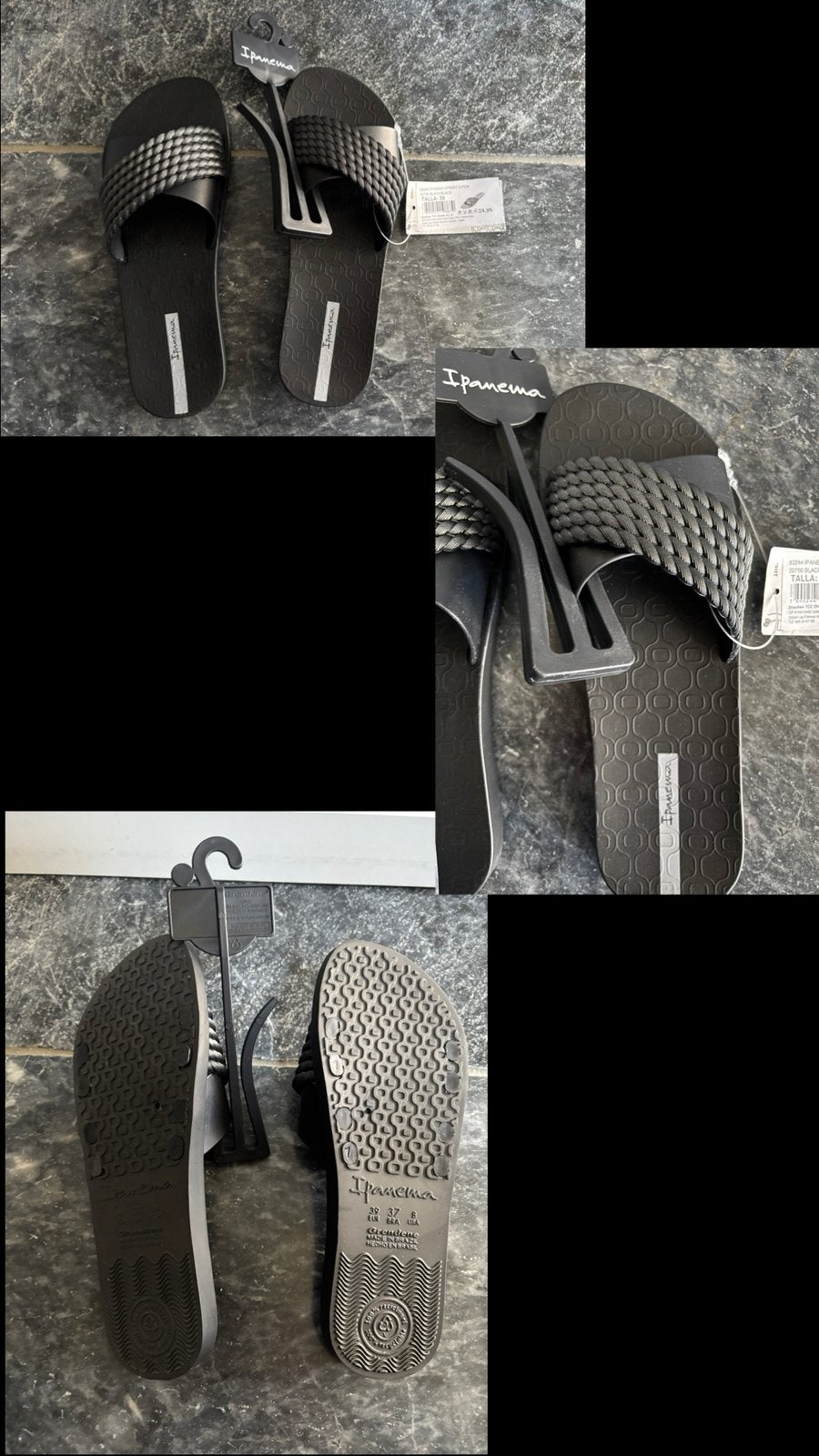 Ipanema slippers zwart, Slippers, Zwart, Nieuw, Ophalen of Verzenden