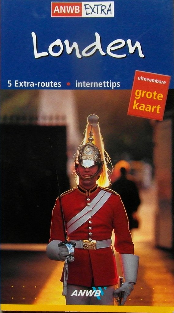 Londen (ANWB extra met grote kaart), Europa, Ophalen of Verzenden, Zo goed als nieuw, Reisgids of -boek
