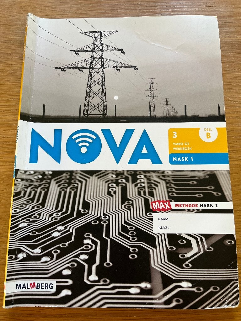 Nova NASK 1 VMBO GT, VMBO, Natuurkunde, Malmberg, Nieuw