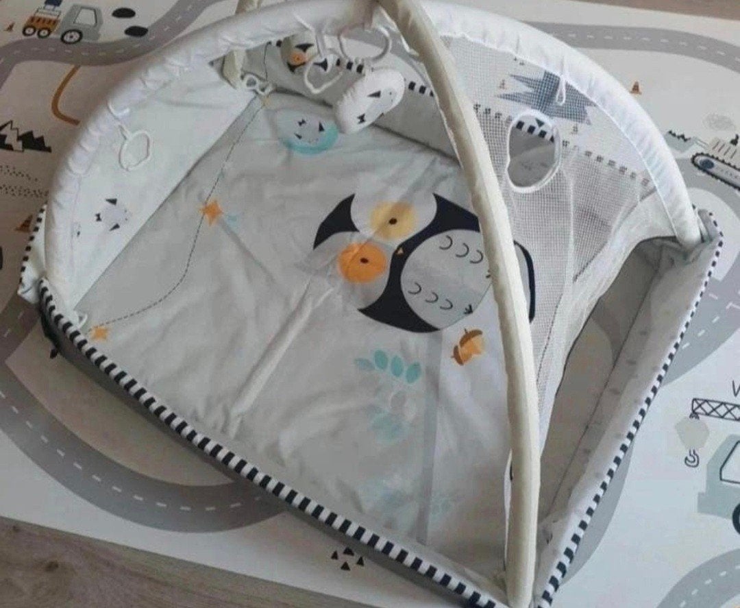 Baby speelkleed met boog en speeltjes, Kinderen en Baby's, Ophalen of Verzenden, Gebruikt, Speelkleed