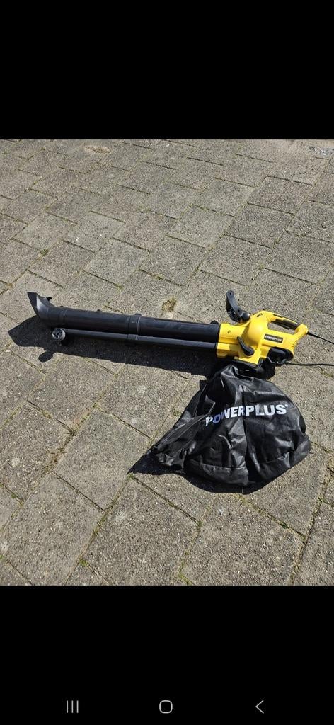 Powerplus bladblazer met zuigfunctie, Tuin en Terras, Ophalen of Verzenden