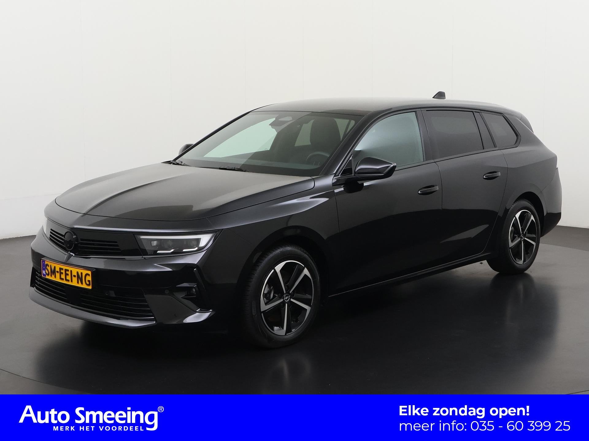 Opel Astra Sports Tourer 1.2 Turbo Hybrid GS | Head-Up | Mat, Auto's, 136 pk, Euro 6, 1199 cc, Zwart