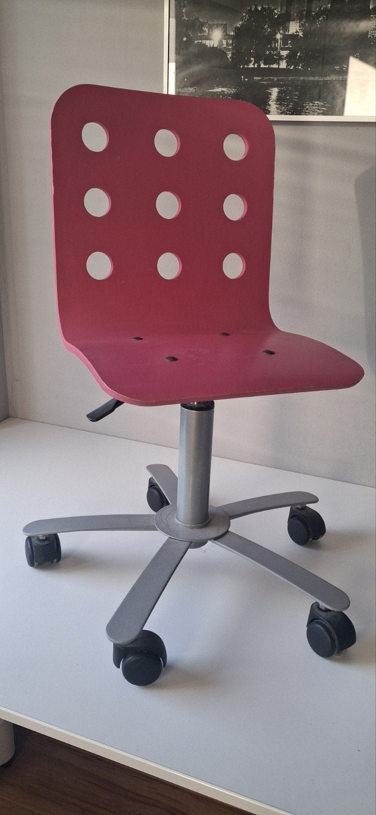 bureaustoeltje kind Hoofddorp, Ophalen, Gebruikt, Roze