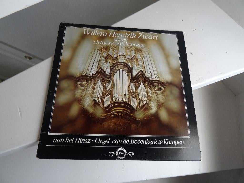 Willem Hen. Zwart speelt orgelwerken  Hinsz orgel bovenkerk, Ophalen of Verzenden, Zo goed als nieuw, 12 inch