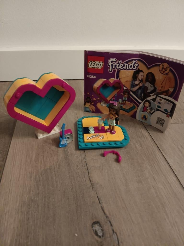 Lego friends Andrea's hartje, Lego, Friends, Ophalen of Verzenden, Zo goed als nieuw