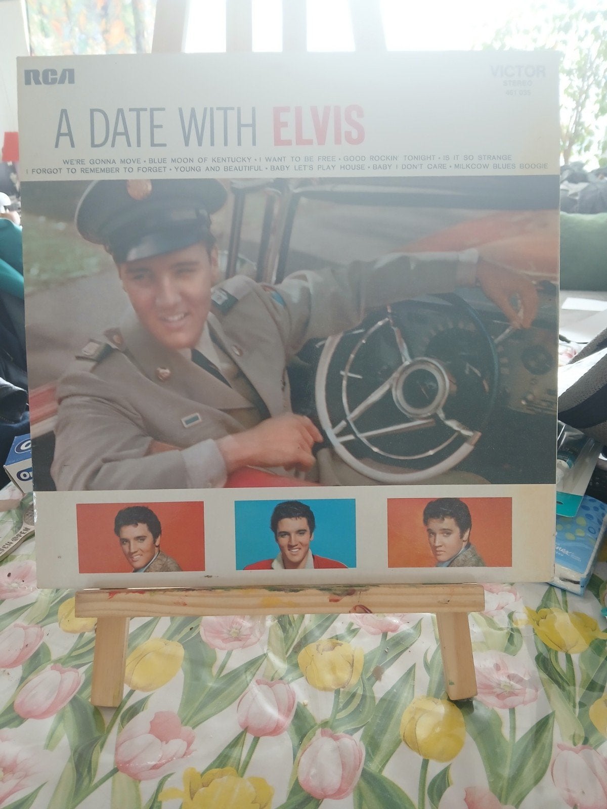 A Date With Elvis - Originele LP, LP, Gebruikt, Pop, Originele persing