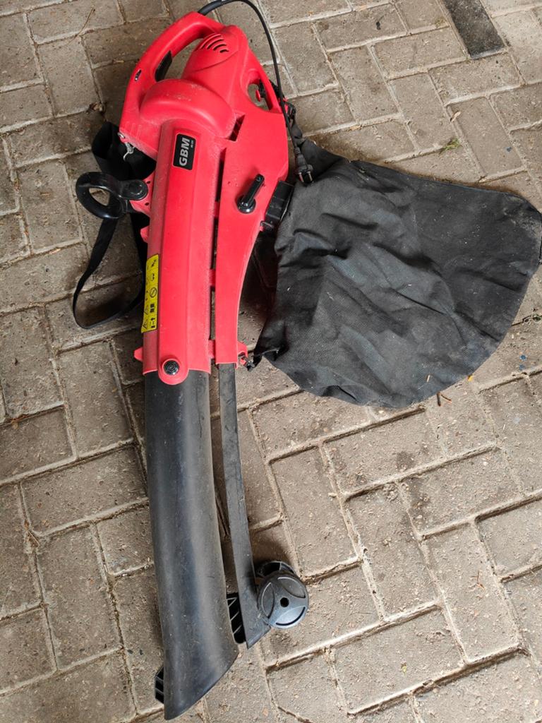 Bladblazer, Ophalen, Gebruikt, Elektrisch, Met opvangzak