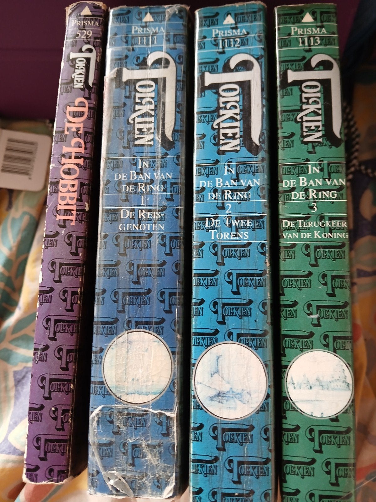 De Hobbit & In de Ban van de Ring (4 boeken), Boeken, Ophalen, Gelezen, J.R.R. Tolkien