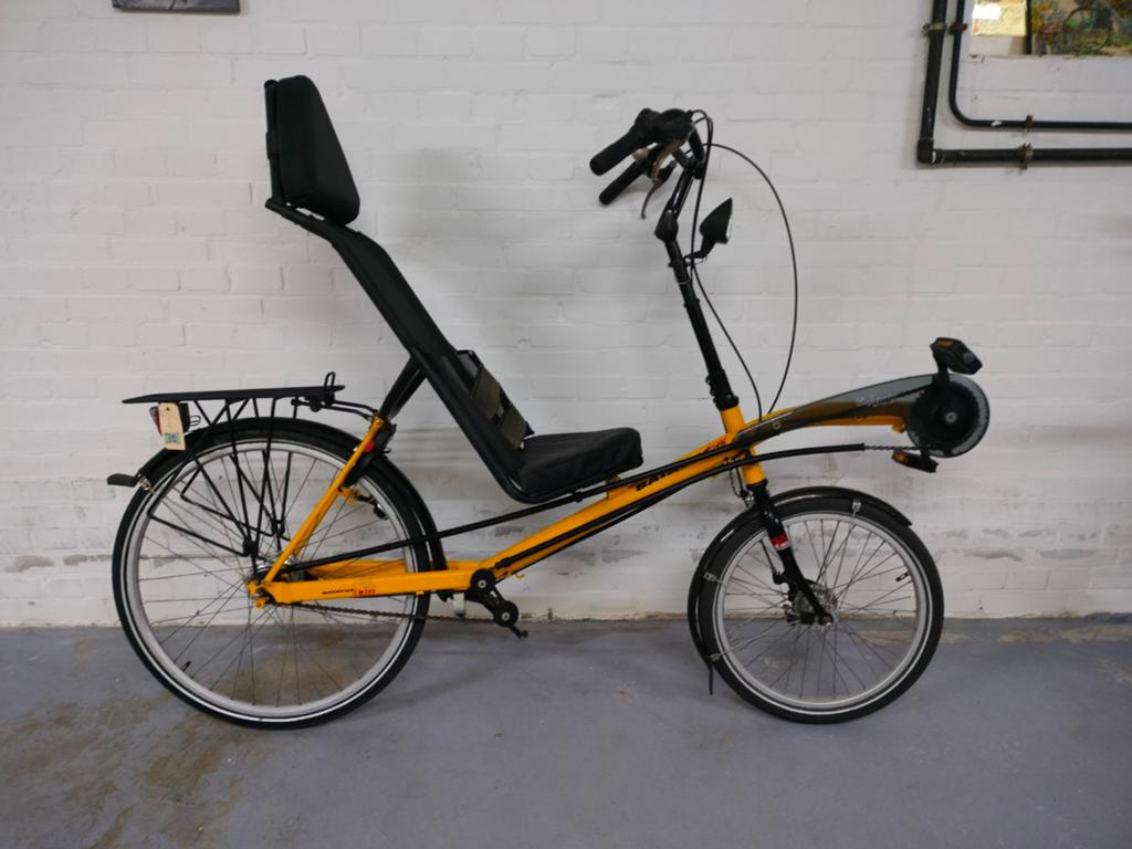 Batavus ligfiets - Comfortabel en uniek, Fietsen en Brommers, Fietsen | Ligfietsen, Gebruikt, Velgrem, Bovenstuur, Ophalen