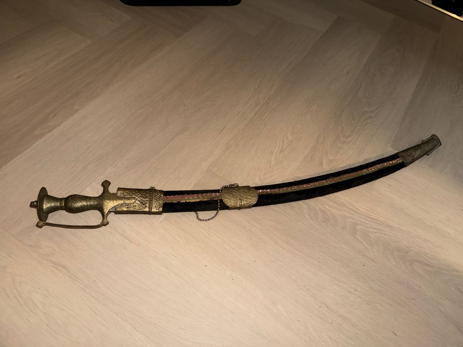 Repro oude sabel uit India, Verzamelen, Ophalen of Verzenden, Landmacht, Zwaard of Sabel