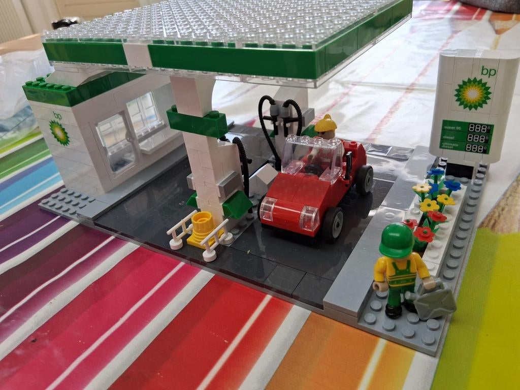 Cobi bouwstenen set benzine station, Ophalen of Verzenden, Gebruikt, Overige merken