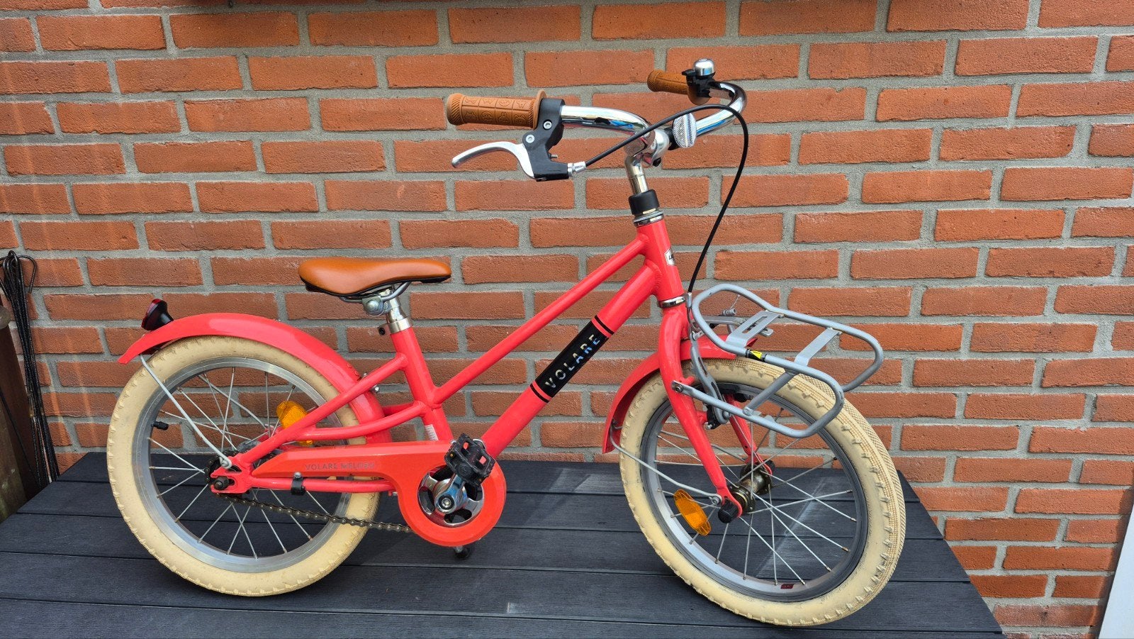 Volare Melody Kinderfiets 16 inch, Ophalen, Terugtraprem, Volare, 16 tot 20 inch