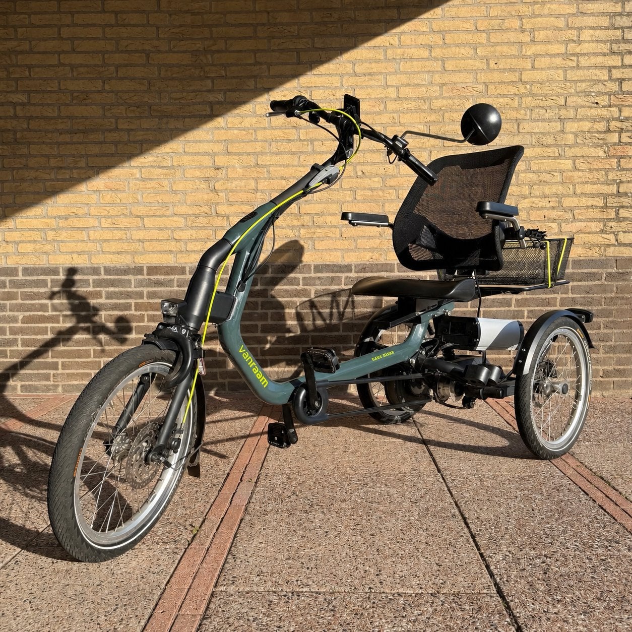 Van Raam Easy Rider 3 driewieler elektrisch z.g.a.n compleet, Ophalen, Zo goed als nieuw, Schijfrem