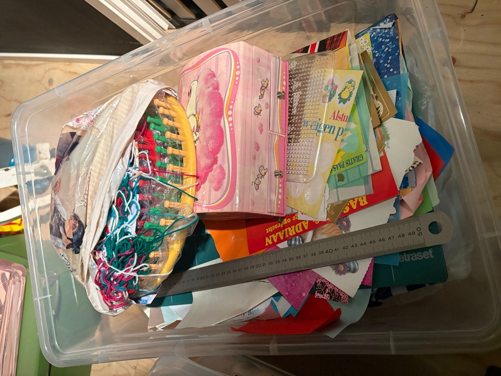 Diverse knutselspullen - Creatief plezier voor iedereen, Ophalen, Gebruikt, Meerkleurig, Papier of Karton