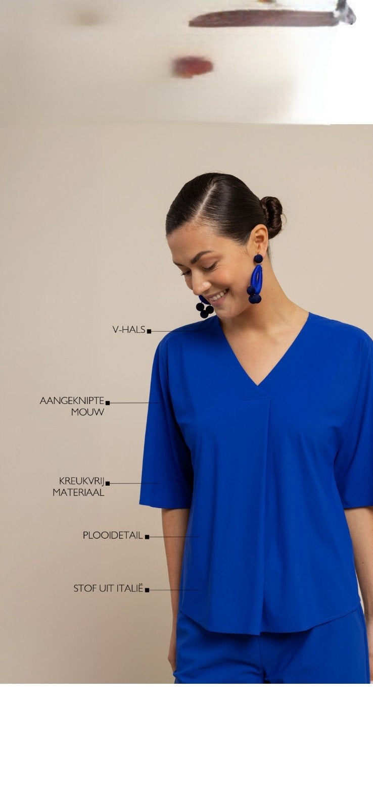 Studio Anneloes Marly top maat S kobalt blauw, nieuw!, Studio Anneloes, Blauw, Nieuw, Ophalen of Verzenden