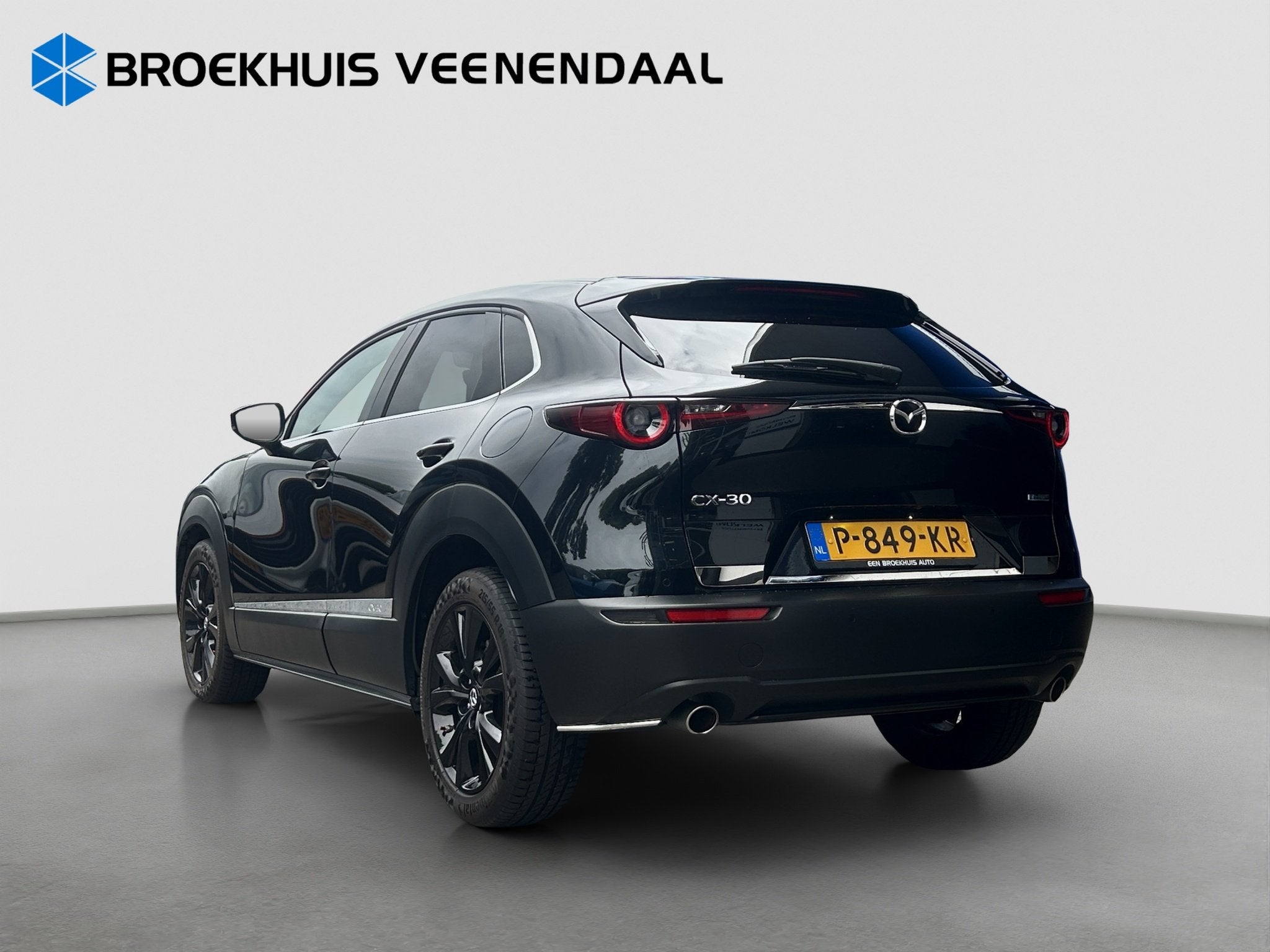 Mazda CX-30 2.0 e-SkyActiv-G M Hybrid Sportive | Adap. Cruis, Auto's, Gebruikt, Euro 6, 4 cilinders, Zwart