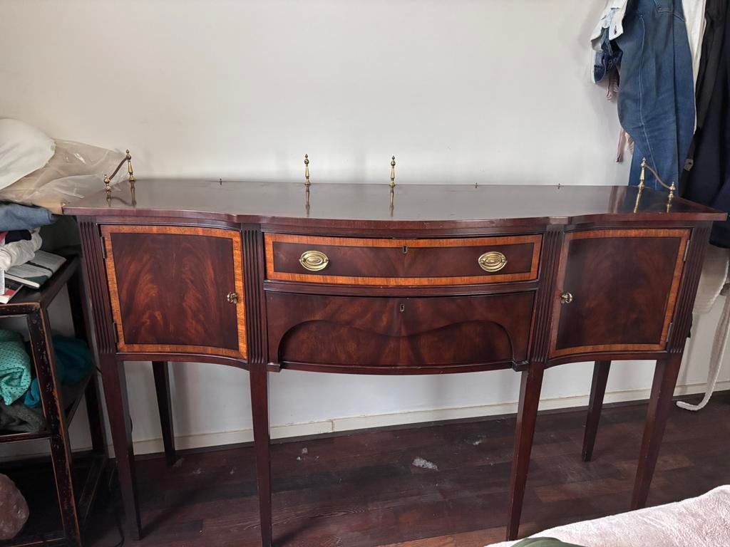 Elegant dressoir, Pennsylvania House mahonie, Ophalen, Gebruikt, 100 tot 150 cm, Hepplewhite / Regency