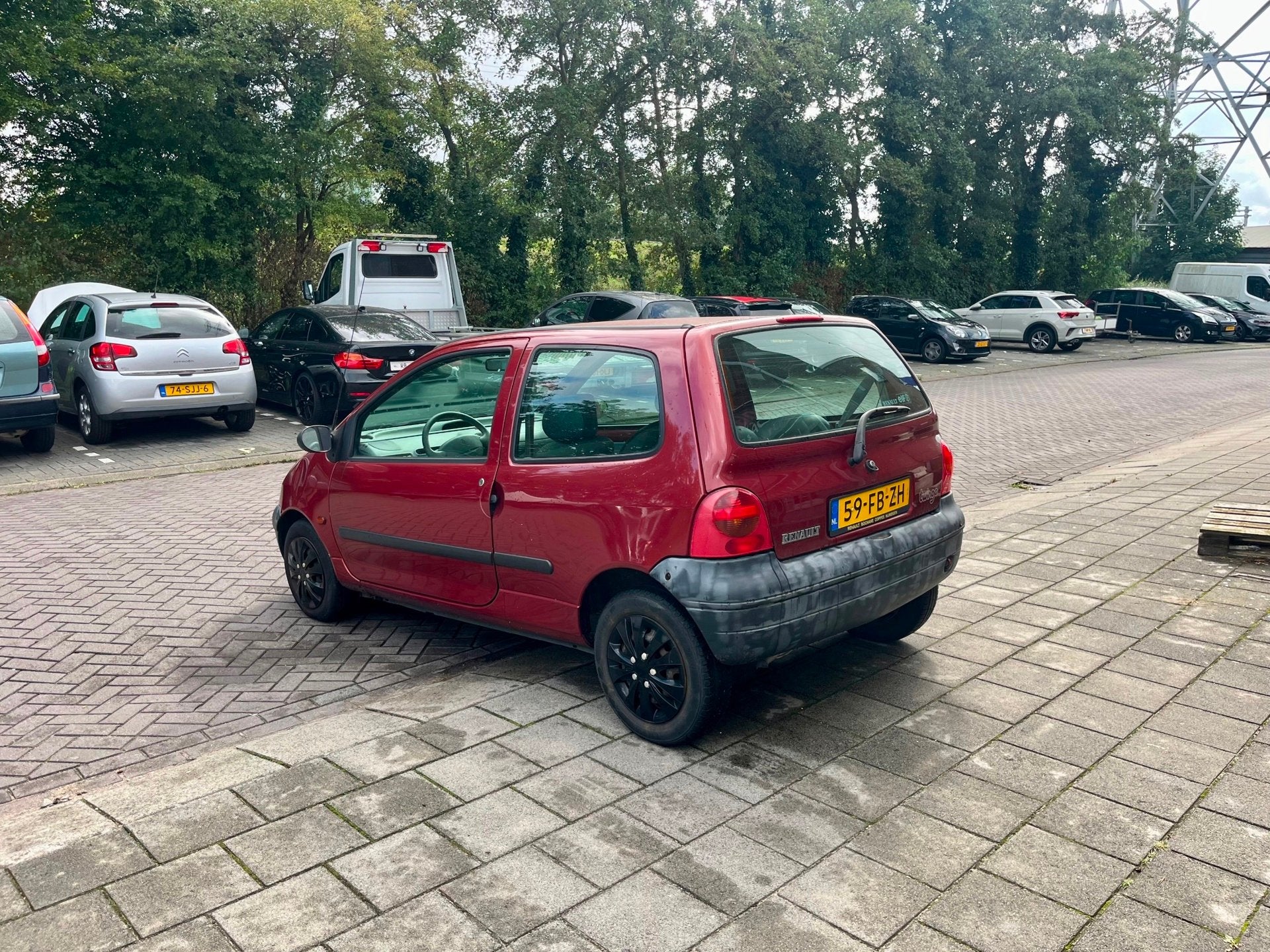 Renault Twingo 1.2, Auto's, 4 cilinders, 4 stoelen, Origineel Nederlands, Bedrijf