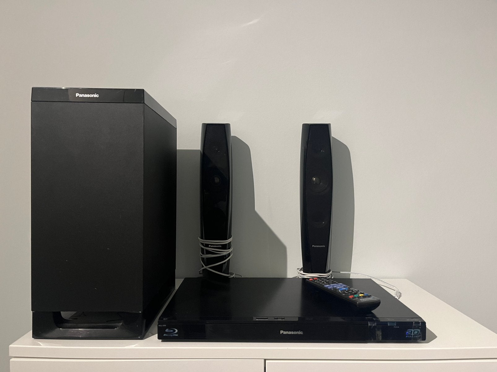 Panasonic SA-BTT362 home cinema set, Panasonic, 2.1-systeem, Blu-ray-speler, 70 watt of meer