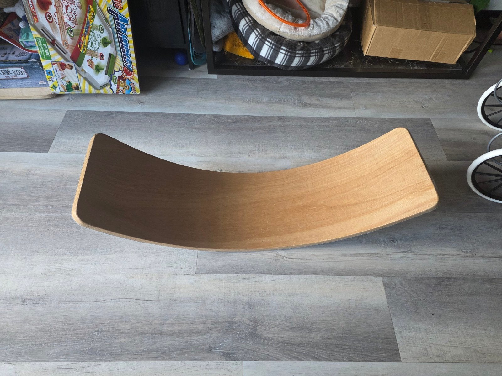 Houten balansbord / Wobbelboard (imitatie), Ophalen, Gebruikt, Jongen of Meisje
