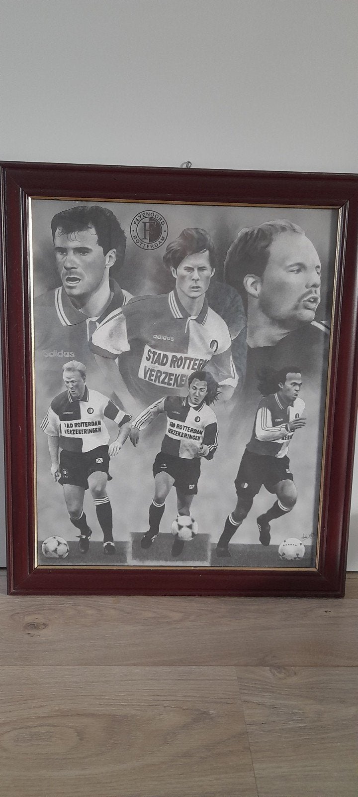 Feyenoord poster print jaren 90., Ophalen, Feyenoord, Poster, Plaatje of Sticker