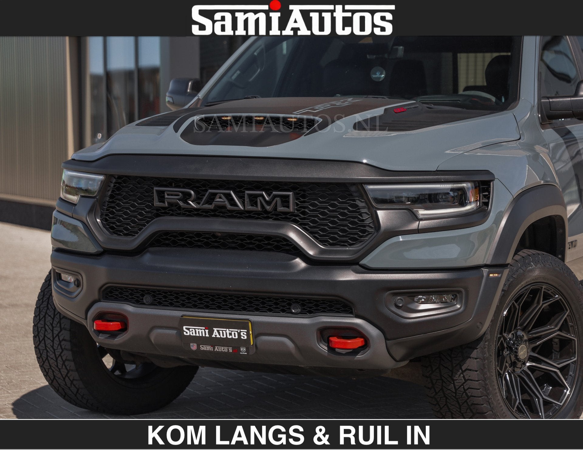 Dodge Ram TRX 6.2 V8 HELLCAT | ANVIL SPECIAL ORIGINAL COLOR, Auto's, Automaat, Gebruikt, Vierwielaandrijving, 750 kg