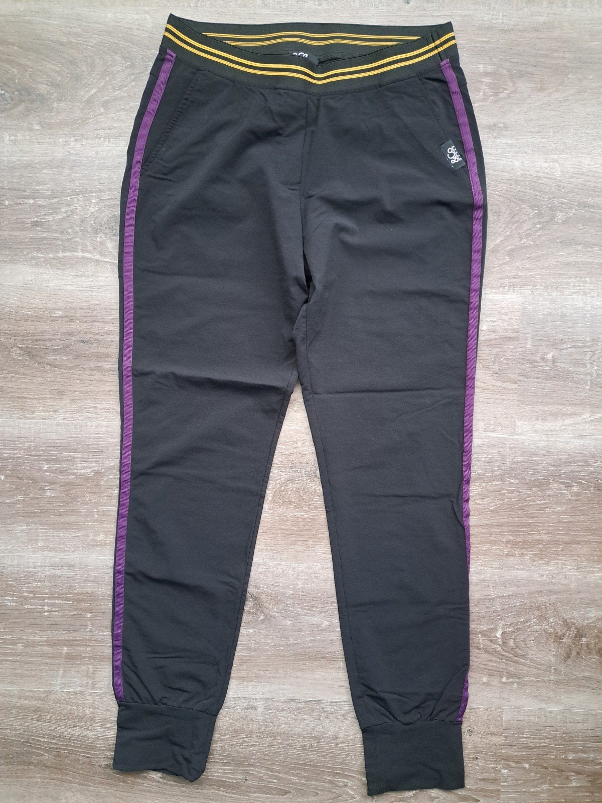 Leuke broek van &Co Woman, maat XL/42, Zwart, Maat 42/44 (L), &Co Woman, Ophalen of Verzenden