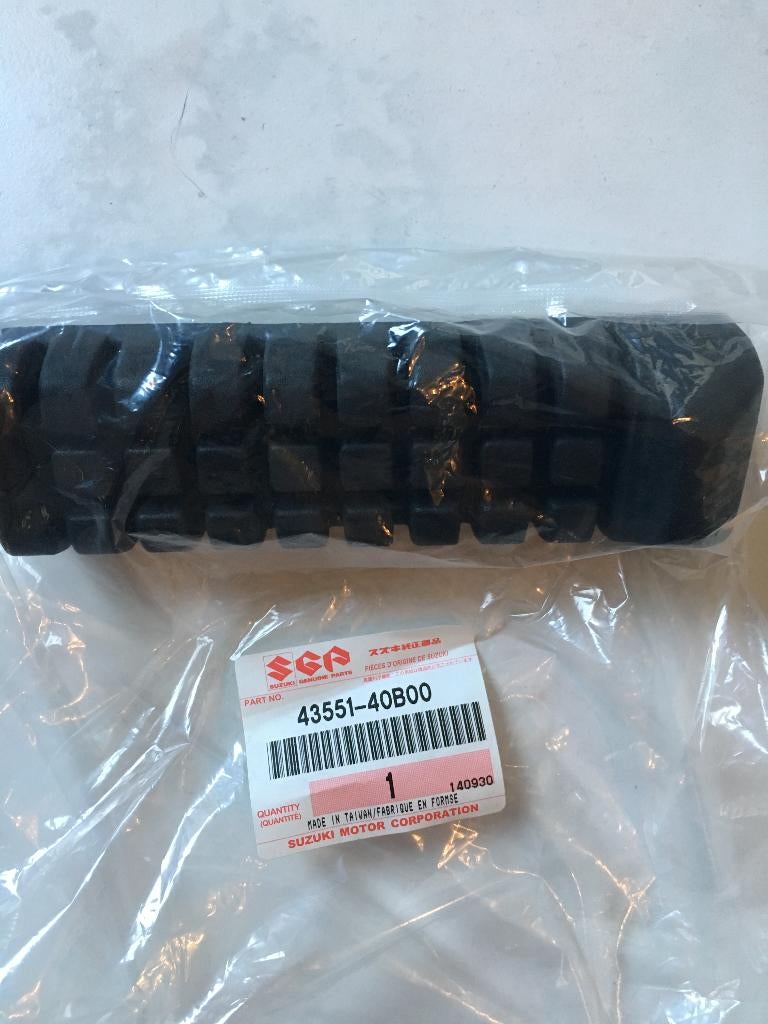 Te koop Voetsteun rubber Suzuki LT 80 Quad LT80, Verzenden, Nieuw