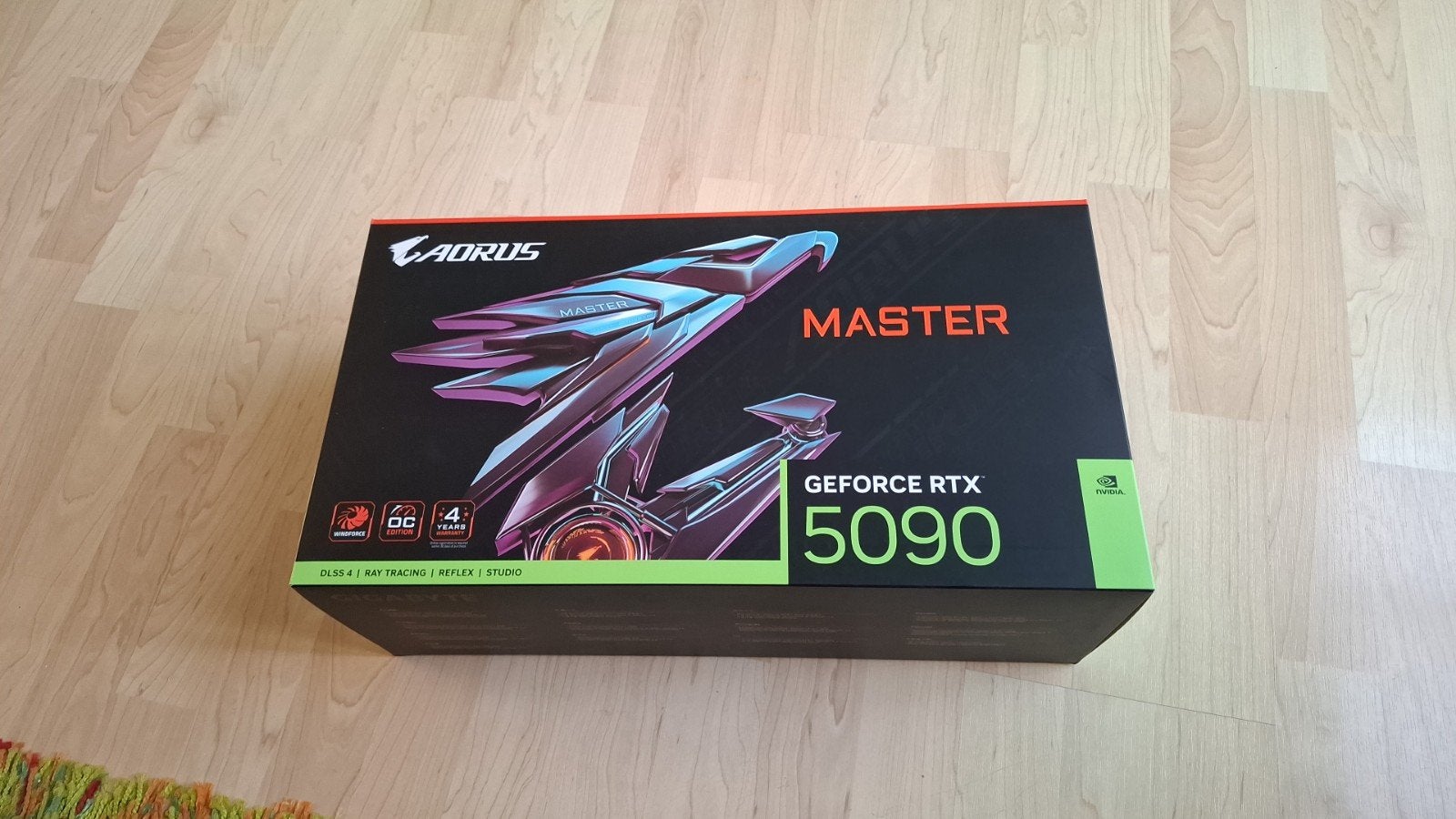 Gigabyte GeForce RTX 5090 AORUS MASTER 32G, Ophalen, Overige soorten, Zo goed als nieuw, HDMI
