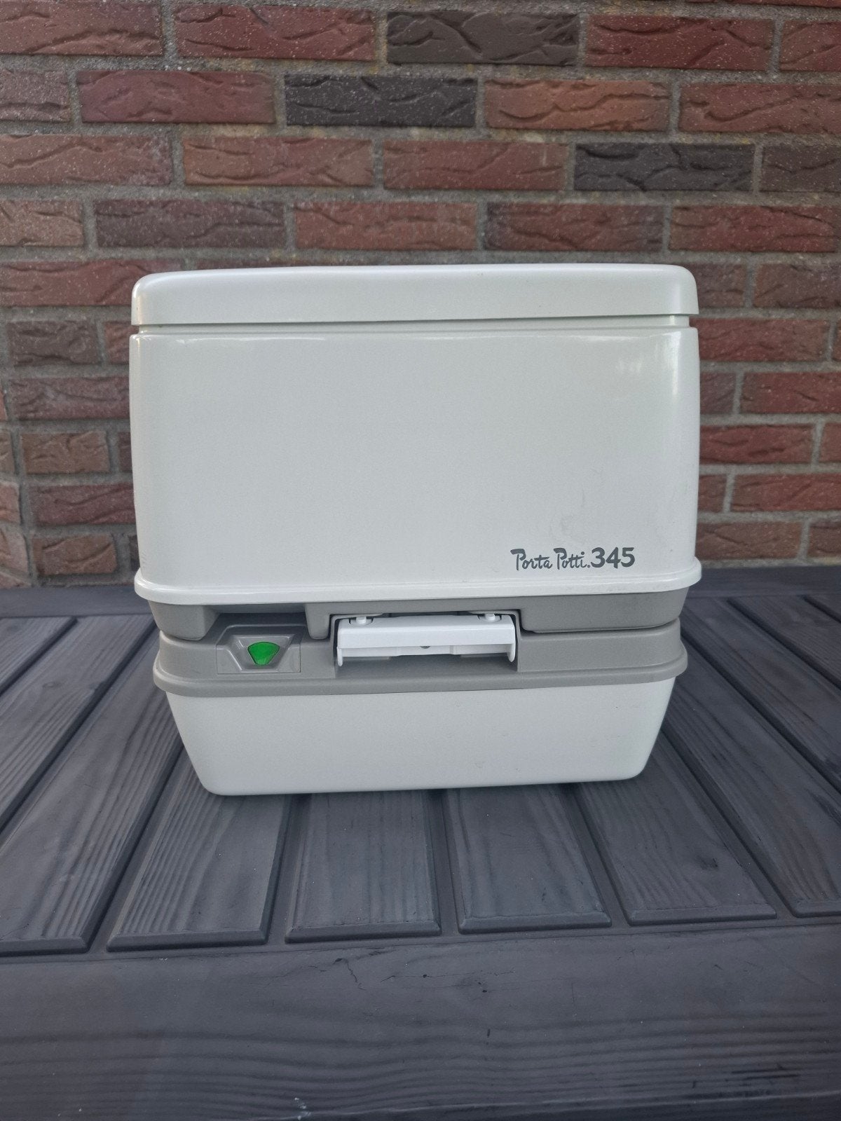 Thetford Porta Potti 345 draagbaar toilet, Caravans en Kamperen, Ophalen, Zo goed als nieuw