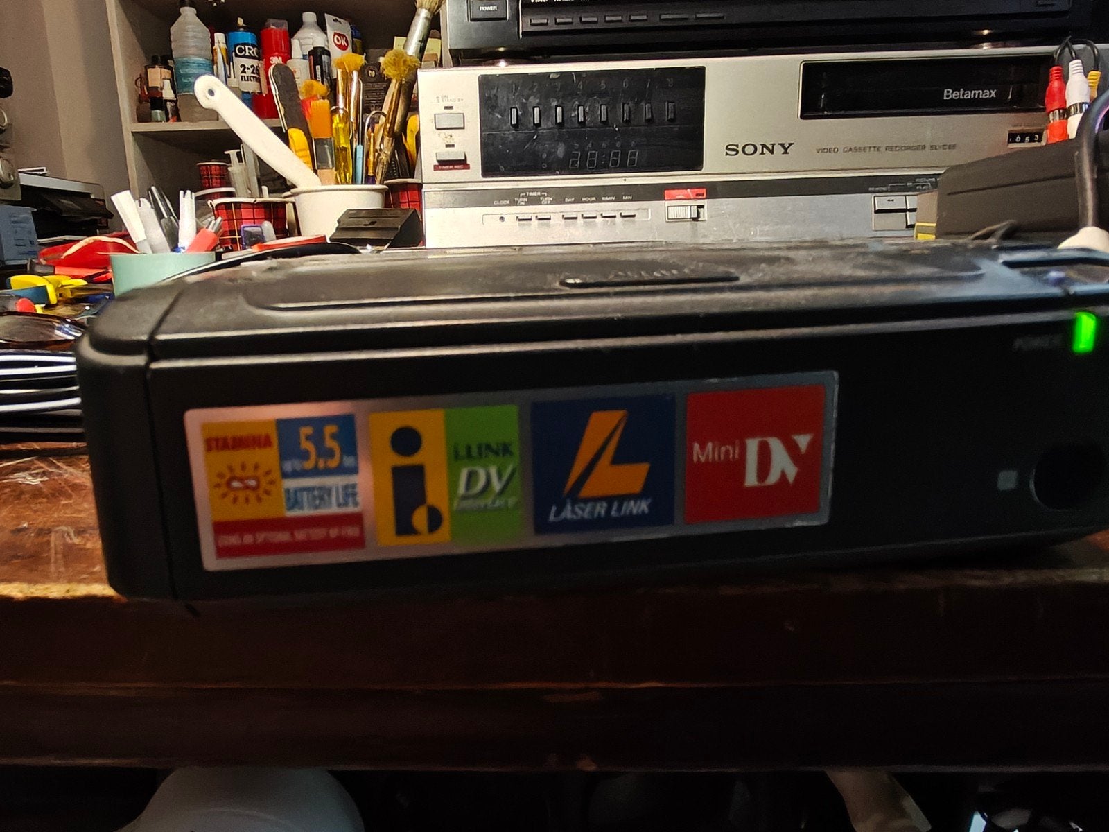 Sony SLV-T2000 VHS / Video8 / Hi8 combirecorder – met AB, Ophalen of Verzenden