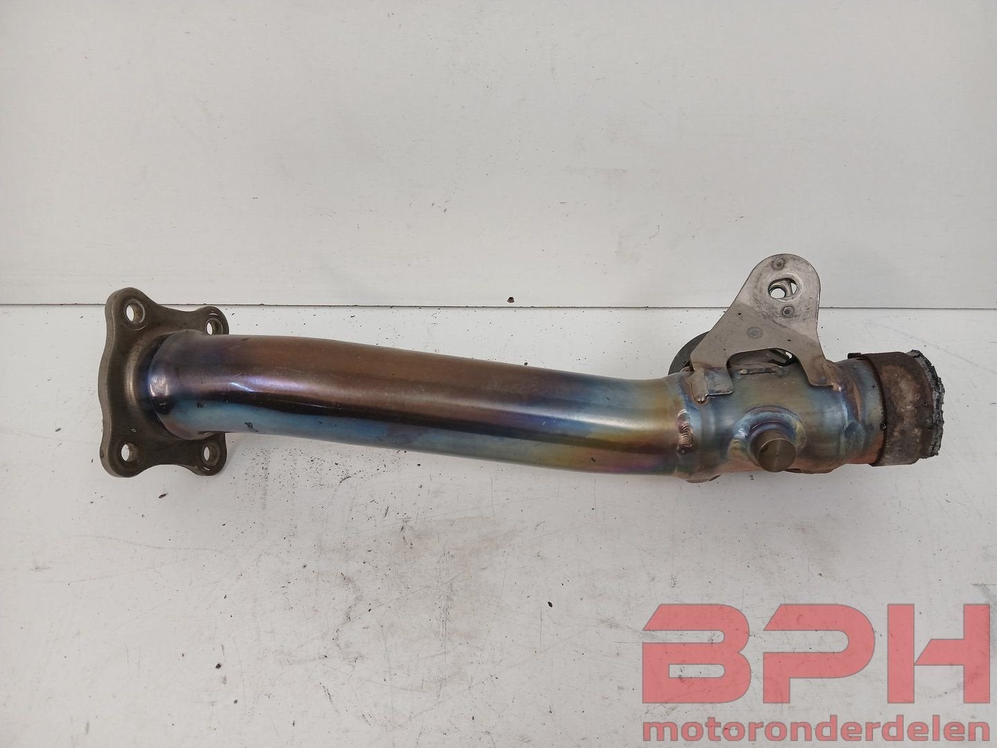 Linkpijp Suzuki GSX-R 1000 K3 - K4 2003 t/m 2004 uitlaat 2 G, Gebruikt, -, -, Ophalen of Verzenden