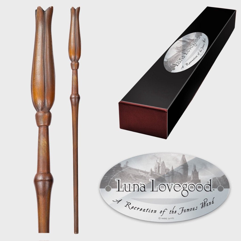Harry Potter Luna Lovegood Toverstok Replica, Info@fantasy-kingdom.nl, Nieuw, Ophalen of Verzenden, The Noble Collection