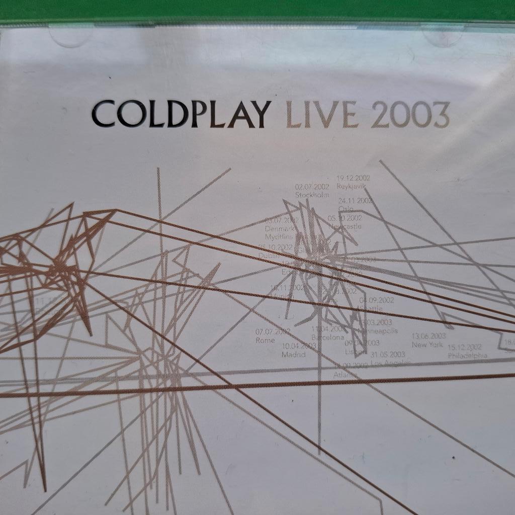 COLDPLAY - LIVE 2003  (2  X  CD), Ophalen of Verzenden, Zo goed als nieuw, Poprock