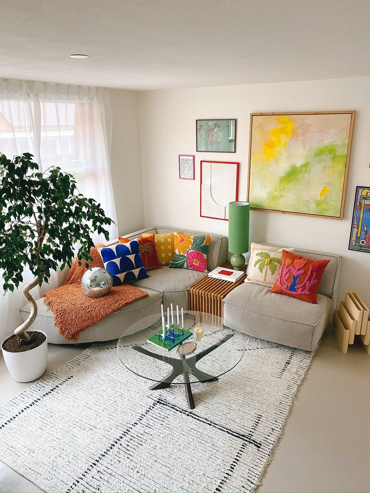 Hoek deel homestock bank couch grijs design love grey, Ophalen, Vierpersoons of meer