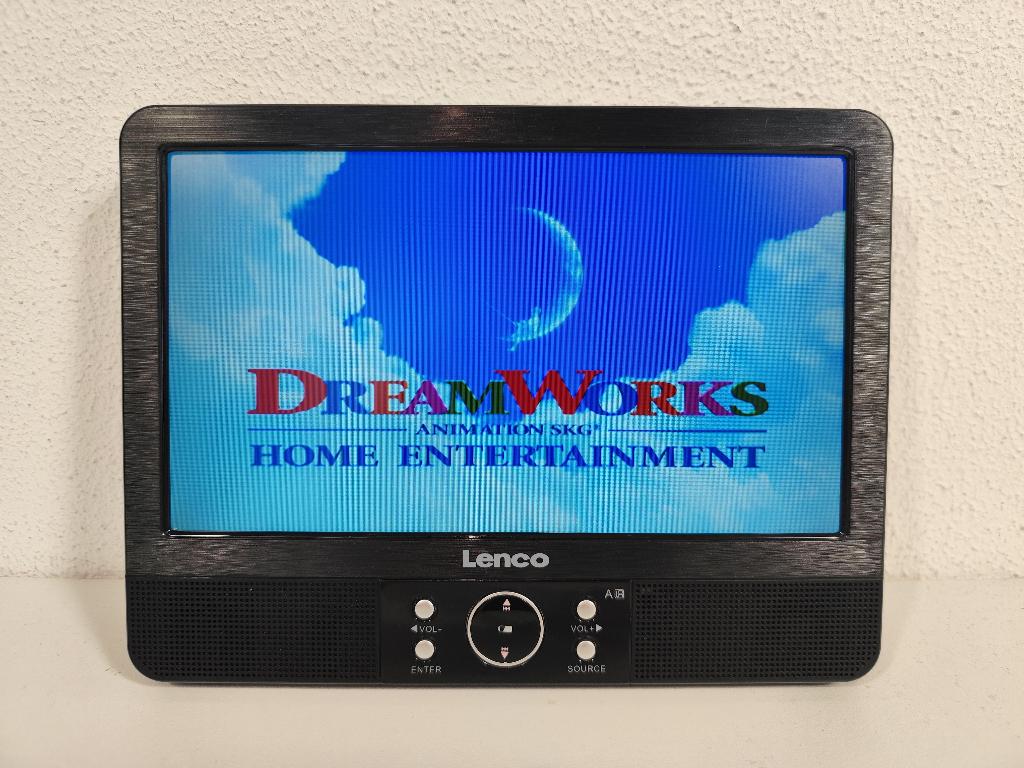 Lenco DVD-938 - 9 Inch Portable Dvd-speler, Gebruikt, -, Draagbaar, Ophalen of Verzenden