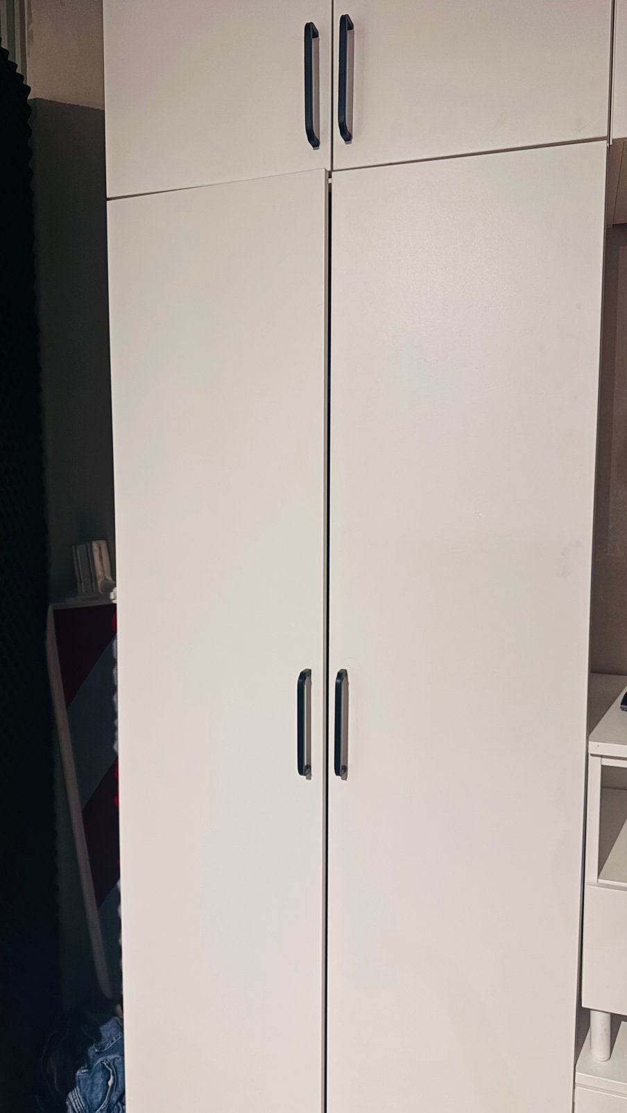 IKEA PLATSA kledingkast compleet – modulair – wit, Ophalen, Gebruikt, 50 tot 75 cm, 200 cm of meer